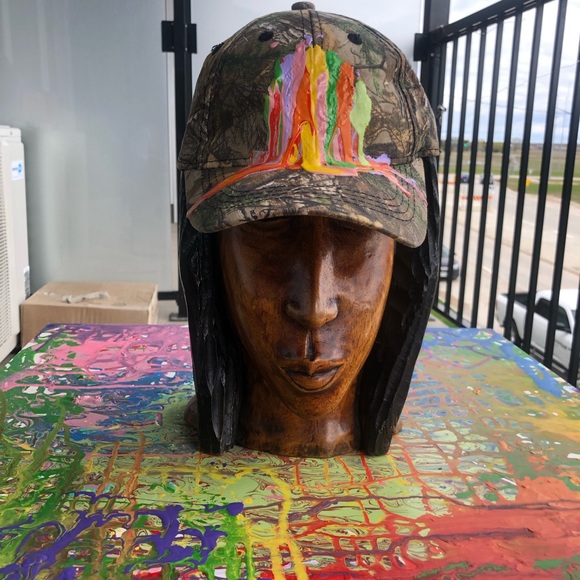 Custom realtree paint spill caps - Picture 3 of 17